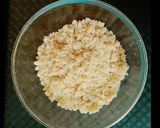 A picture of step 1 of KAJU cashew kalash sweets.