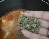 A picture of step 7 of Aloo Qeema 🍲🍲🍲.