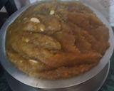 A picture of step 4 of Instant chana dal halwa.