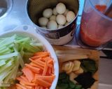 Foto langkah ke 1 dari resep Sayur labu siam santan pedas.