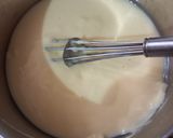 A picture of step 1 of Custard shake (mango flavour).