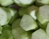 A picture of step 2 of Torai ki sabji.