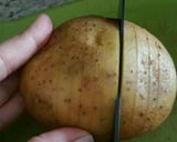 Foto del paso 1 de la receta: Papa tipo hasselback