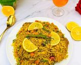 A picture of step 6 of Orange rice.