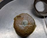 Foto langkah ke 8 dari resep Creamy Matcha Castella Cupcake.