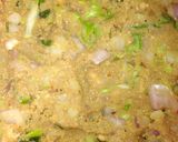 A picture of step 2 of Cabbage potatoes balls(starter).