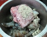 Hình bước làm 2 của món Tôm giã chiên