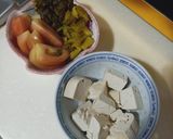 Hình bước làm 1 của món Canh Cải Chua Thịt Bò - Tomato Salted Cabbage Tofu Soup
