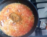 Foto del paso 3 de la receta: Guiso de arroz, arvejas y jamón crudo 👨‍🍳👨‍🍳