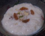 A picture of step 4 of Caramelized fruit rice kheer.