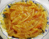 Foto del paso 3 de la receta: Naranjas escarchadas y almíbar al microondas