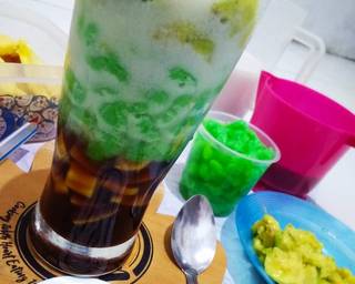 Es cendol nangka & alpukat - Step 5