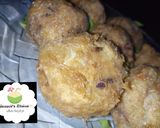 A picture of step 2 of Yam Balls.