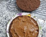 Foto del paso 1 de la receta: Torta de chocolate bañada con Glaseado Espejo (18 cm)