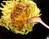 A picture of step 3 of Spicy potatoes 🥔 🥔.