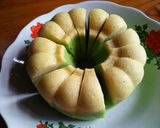 Foto langkah ke 4 dari resep Bolu kukus pandan magiccom.