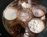 A picture of step 1 of Gulkand Lassi.