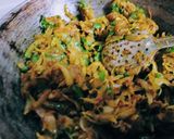 A picture of step 3 of Pyaaz Paratha kachori Style.