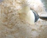 A picture of step 4 of My Pear Crumble with IceCream 💛.