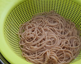 Foto del paso 8 de la receta: Espaguetis integrales con champiñones y butifarra negra