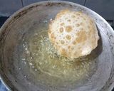A picture of step 10 of Chole Bhature.