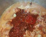 A picture of step 8 of Frijoles Charros.