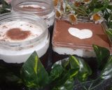 Foto langkah ke 2 dari resep Puding Coklat Oreo Cream.