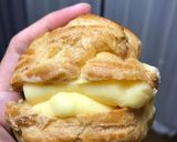 Foto langkah ke 9 dari resep Soes / Choux with Vla Napoleon.