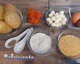 Foto del paso 1 de la receta Bolitas de patata, sobrasada y mozzarella