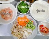 รูปขั้นตอนการทำที่ 1 ของ วุ้นเส้น​ผัดกะเพรา​คลีน