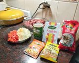Foto del paso 1 de la receta: Arroz al azafrán con carne
