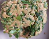A picture of step 1 of Methi muthiya.