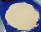 Une image de l'étape 1 de Tarte fine pommes cranberries / pâte sablée crème et vanille.