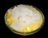 Foto langkah ke 7 dari resep Jus Mangga Topping Buah Lontar.