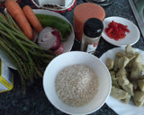 Foto del paso 1 de la receta: Arroz caldoso de verduras