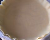 Une image de l'étape 1 de Flan chocolat blanc mure.