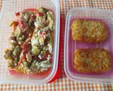 Foto del paso 4 de la receta: Abadejo crujiente con espinacas en Freidora de aire o al horno