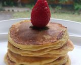 Foto langkah ke 3 dari resep Fruit Pancake 🥞 (Snack MPASI 9 bulan +).