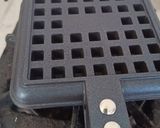 A picture of step 2 of Crispy Waffles From Leftover Dosa batter in 10 minutes.