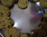A picture of step 3 of Kanpur ki famous kabab samose with raita.