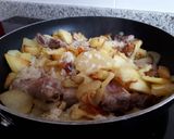 Foto del paso 4 de la receta Costillejas con patatas en ajo cabañil