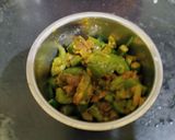 A picture of step 3 of Hara Bhara Seekh Kebab.