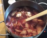 Gyümölcsleves 🍒🍎🍊 recept fázis 3 fotója