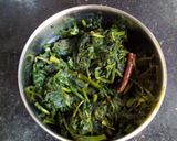 পালং শাক ভাজা (palak saag bhaja recipe in bengali) রেসিপির ধাপ 3 ছবি