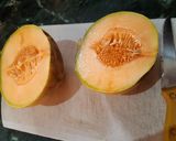 A picture of step 2 of Melon Coolers sago't drink.
