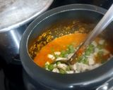 A picture of step 4 of Mushroom Matar.