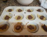 Foto del paso 5 de la receta: Magdalenas de plátano con nutella