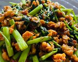 Foto langkah ke 7 dari resep Tumis Kangkung Tempe.
