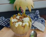 মাস্ক মেলন ভেনিলা (Musk melon vanilla milkshake recipe in bengali) রেসিপি ধাপ - 2 ছবি