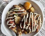 Gambar langkah 7 resipi Ayam Bakar Rosemary.